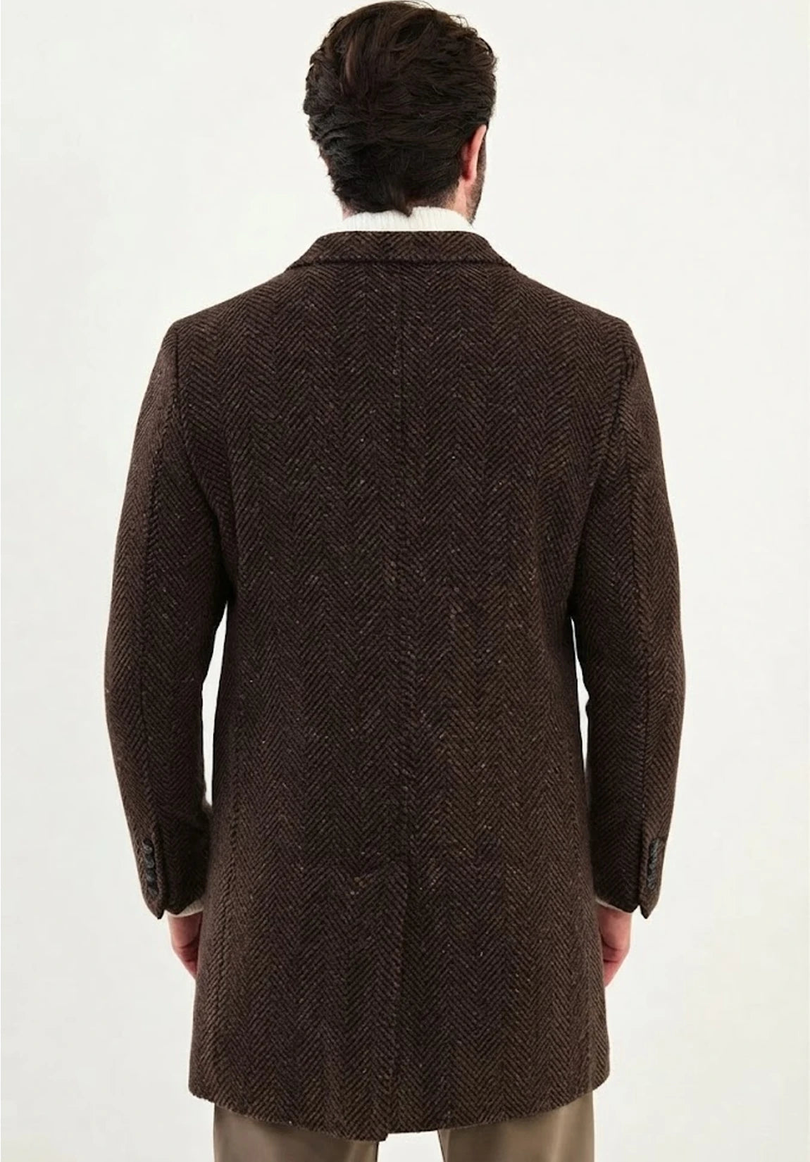 Men's herringbone jacket