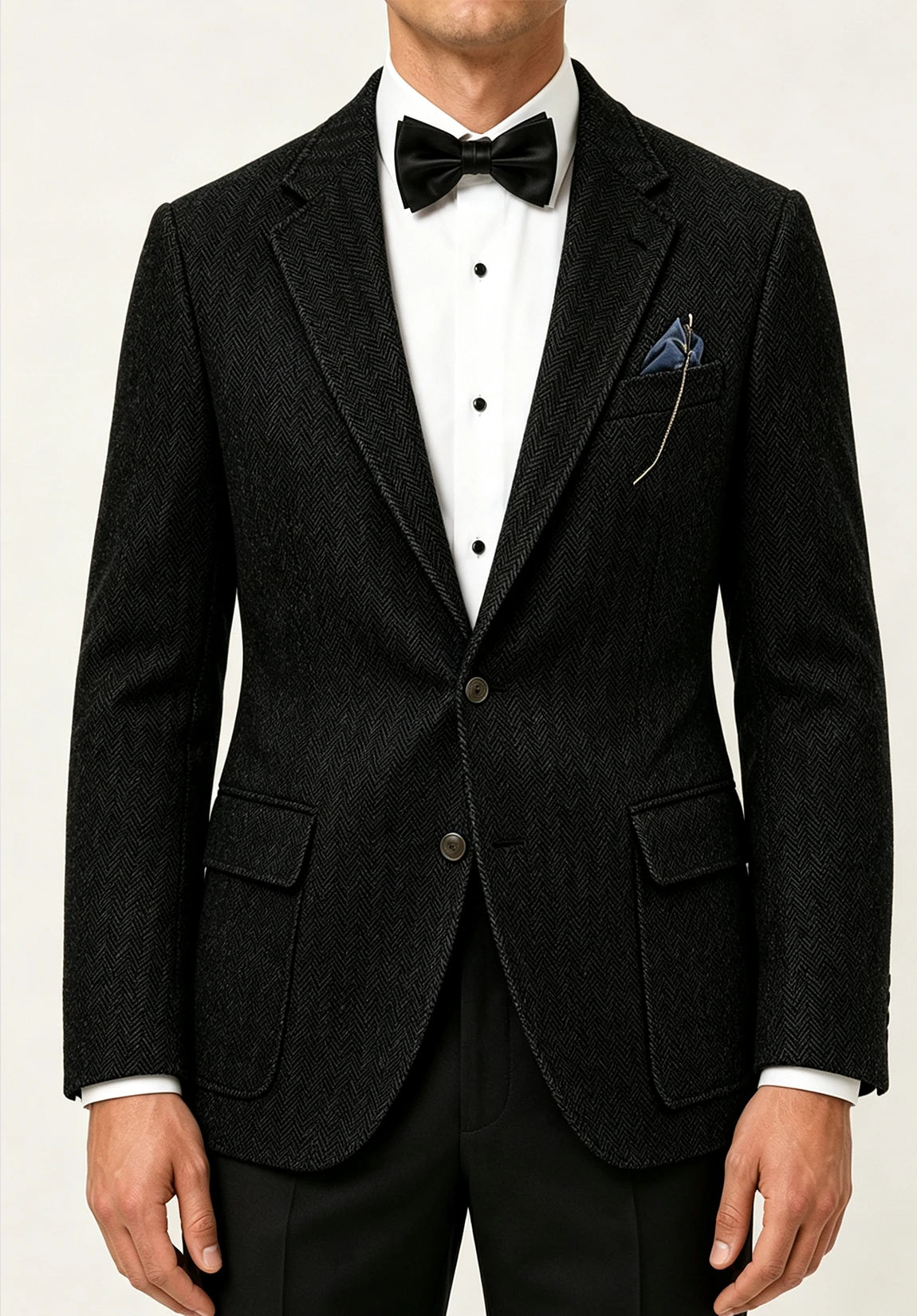 Men's herringbone jacket