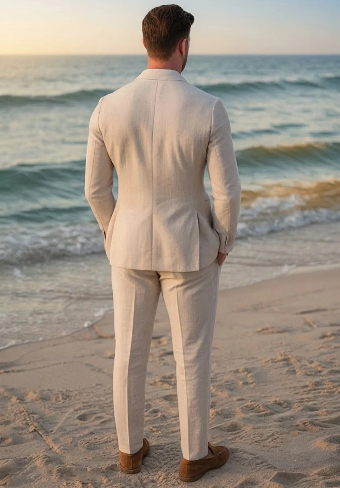 Men Linen Suit
