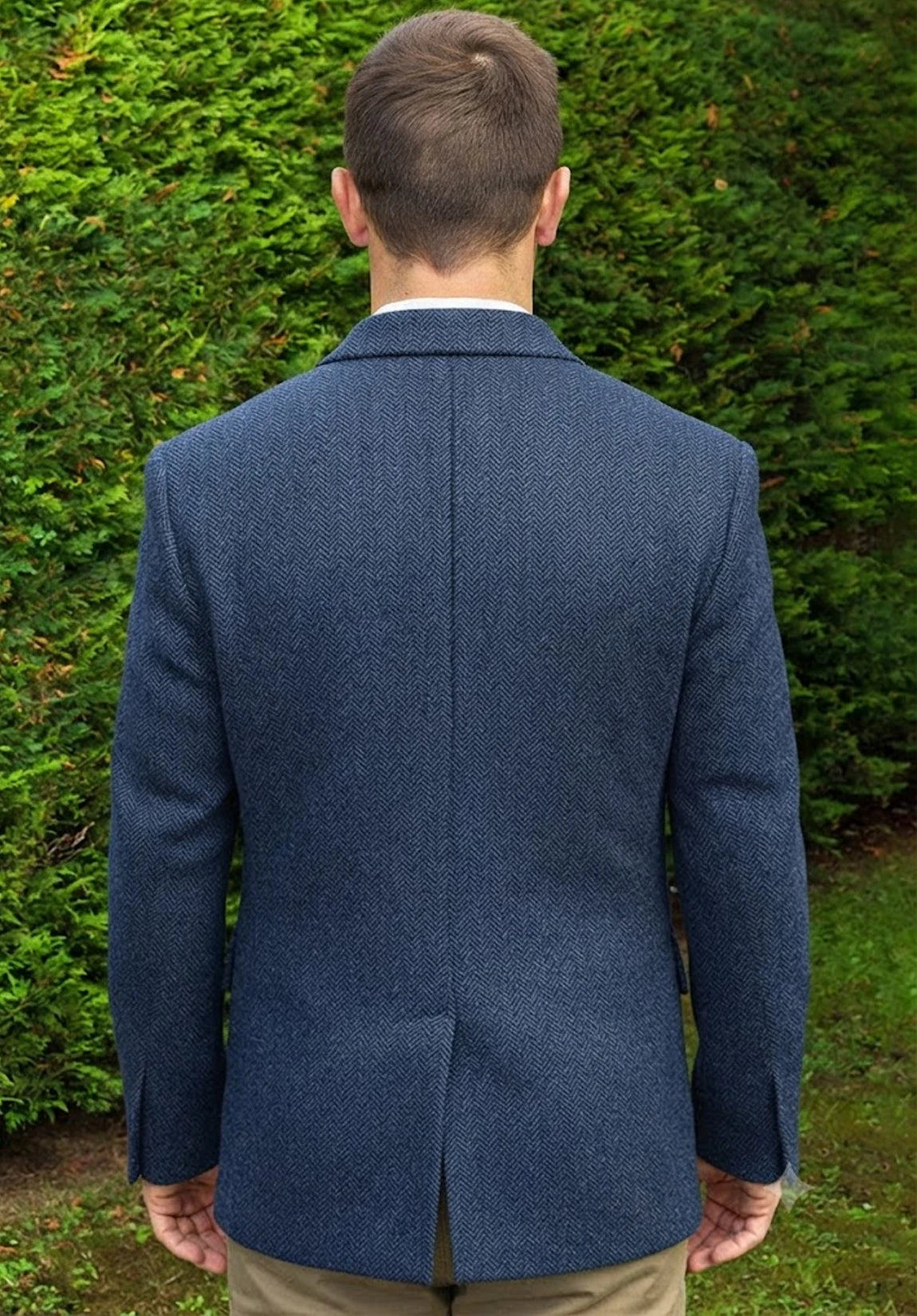 Men's herringbone jacket