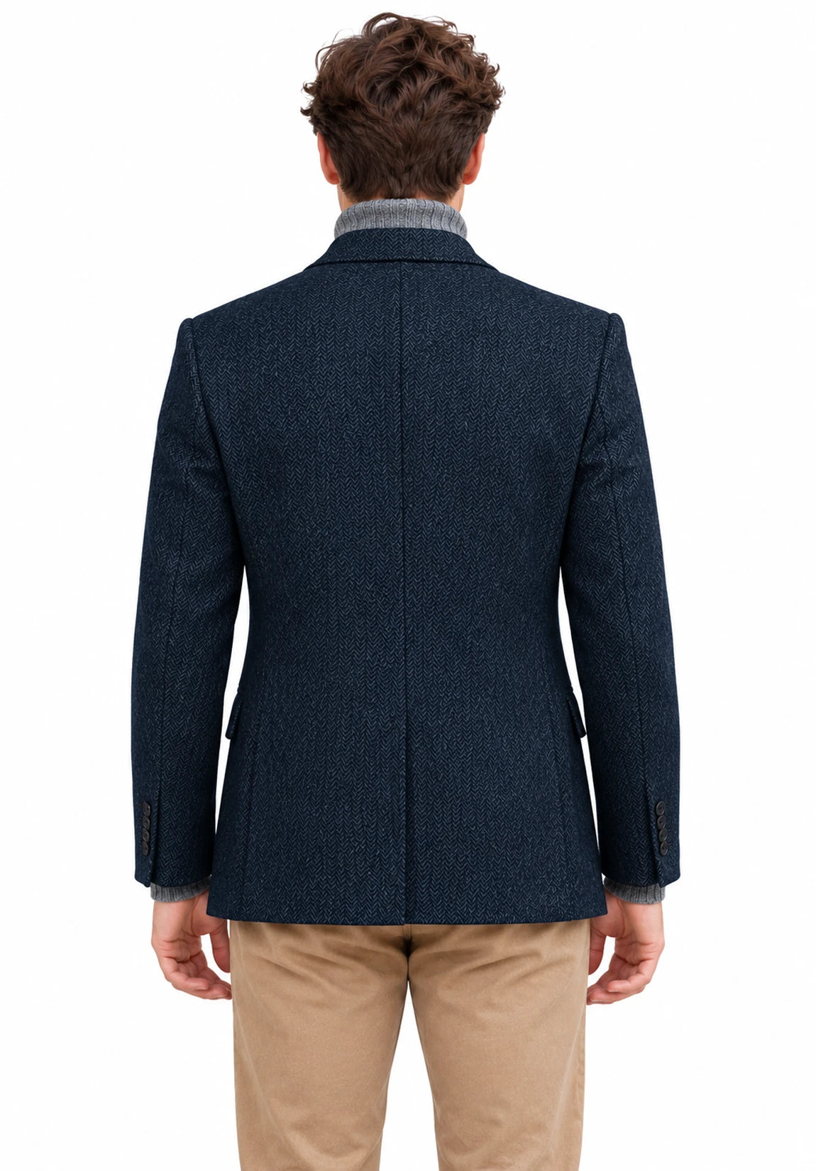 Men's herringbone jacket