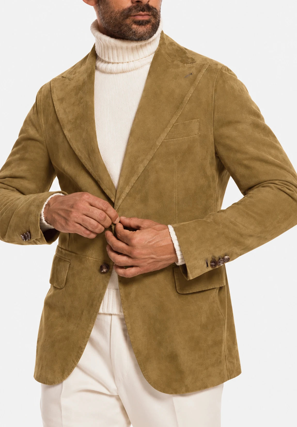 Men's suede jacket