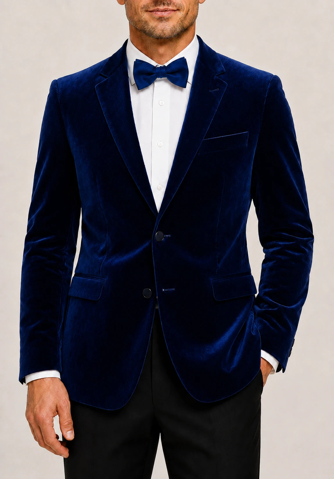 Men's velvet jacket