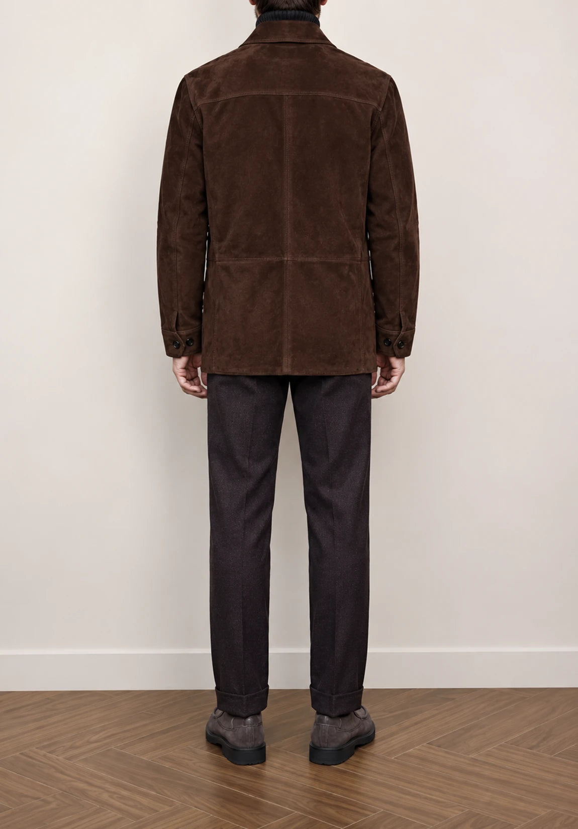 Men's suede jacket