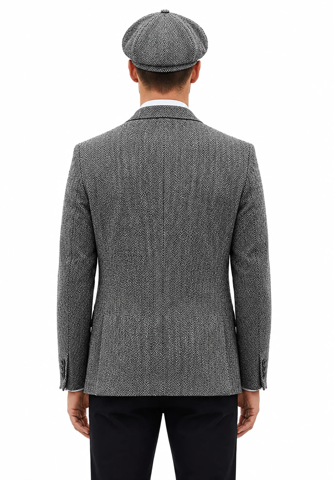 Men's herringbone jacket