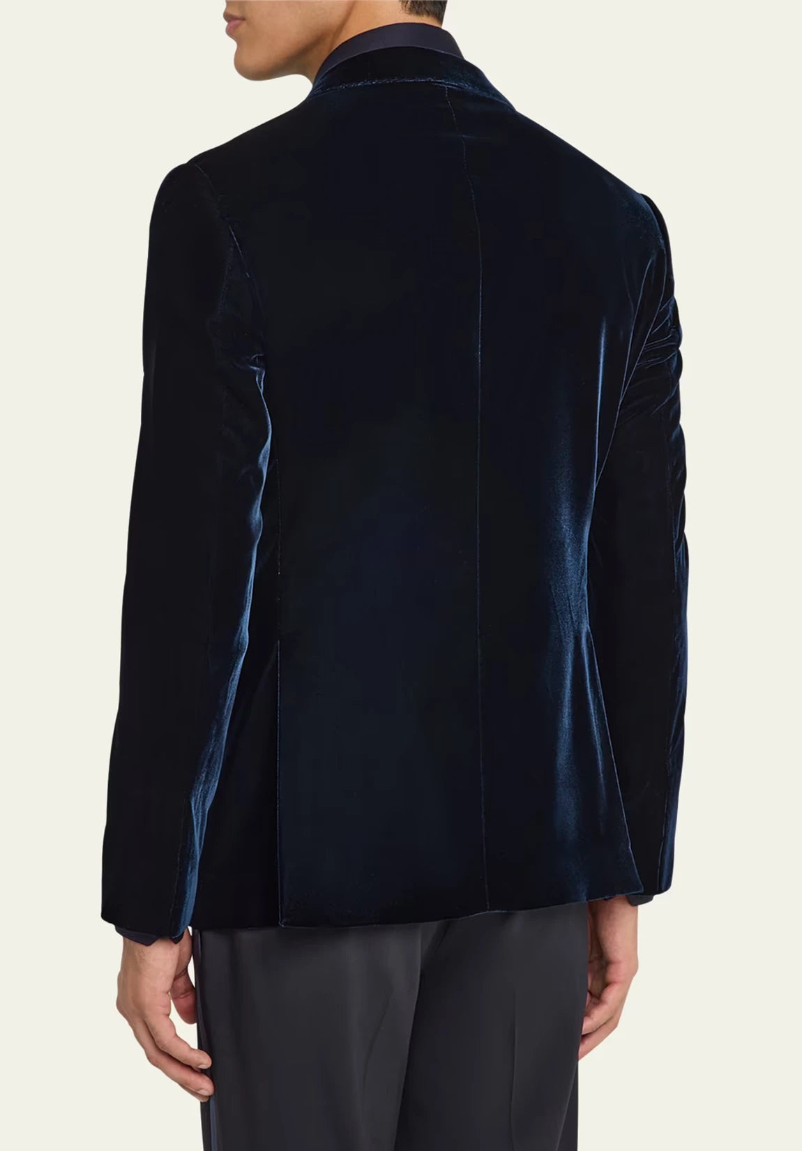 Men's velvet jacket