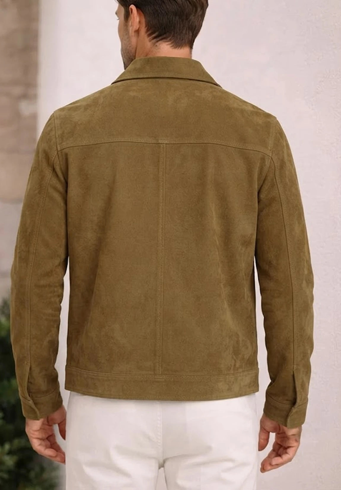 Men's suede jacket