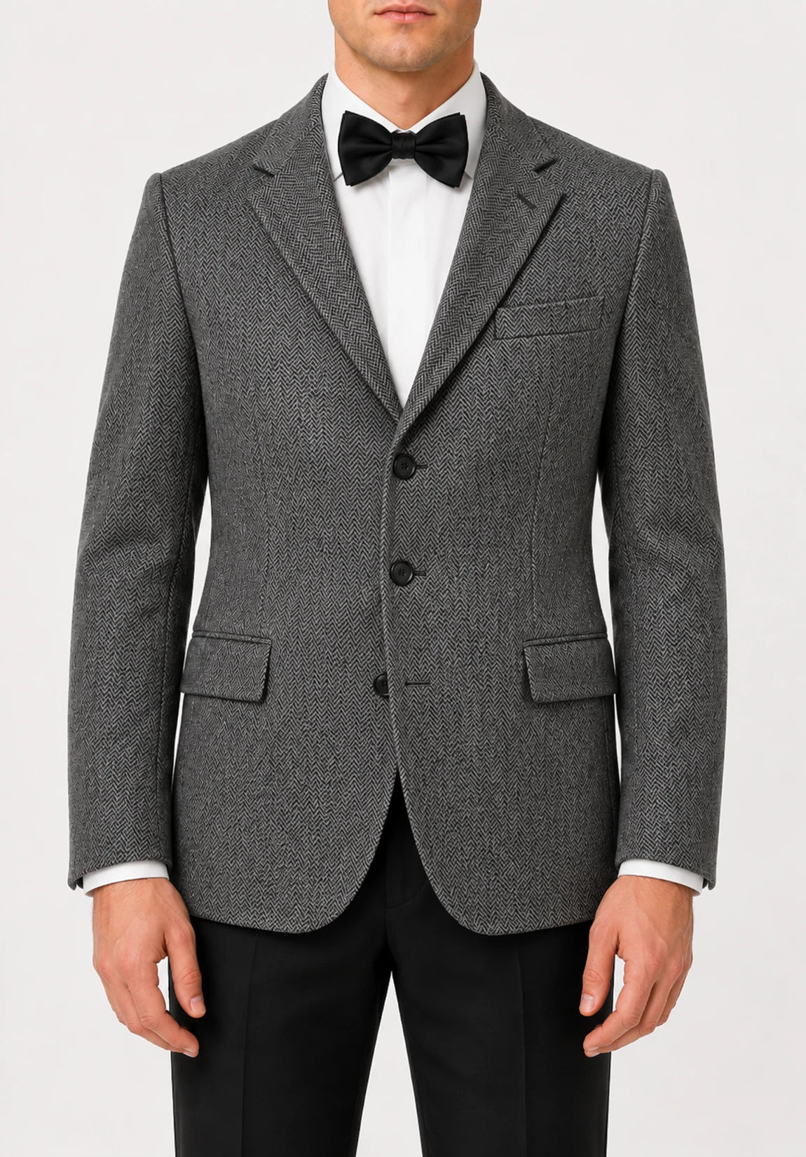 Men's herringbone jacket