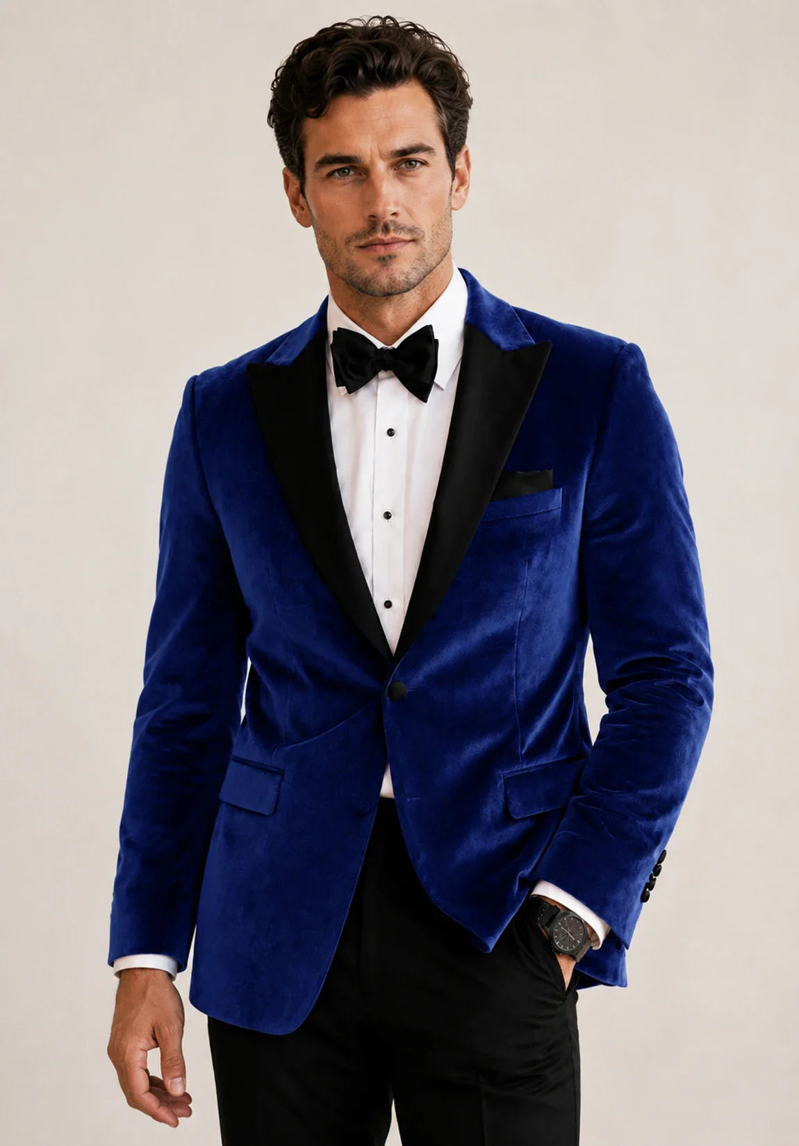 Men's velvet jacket