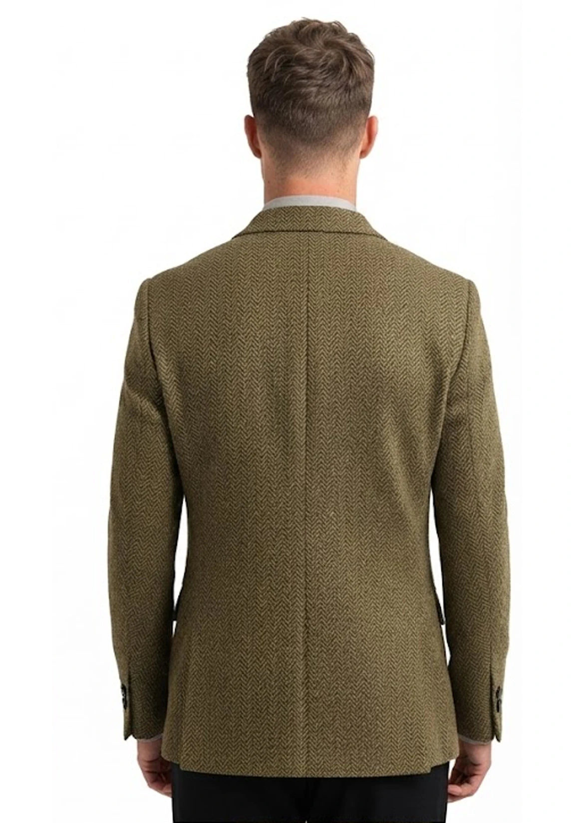 Men's herringbone jacket