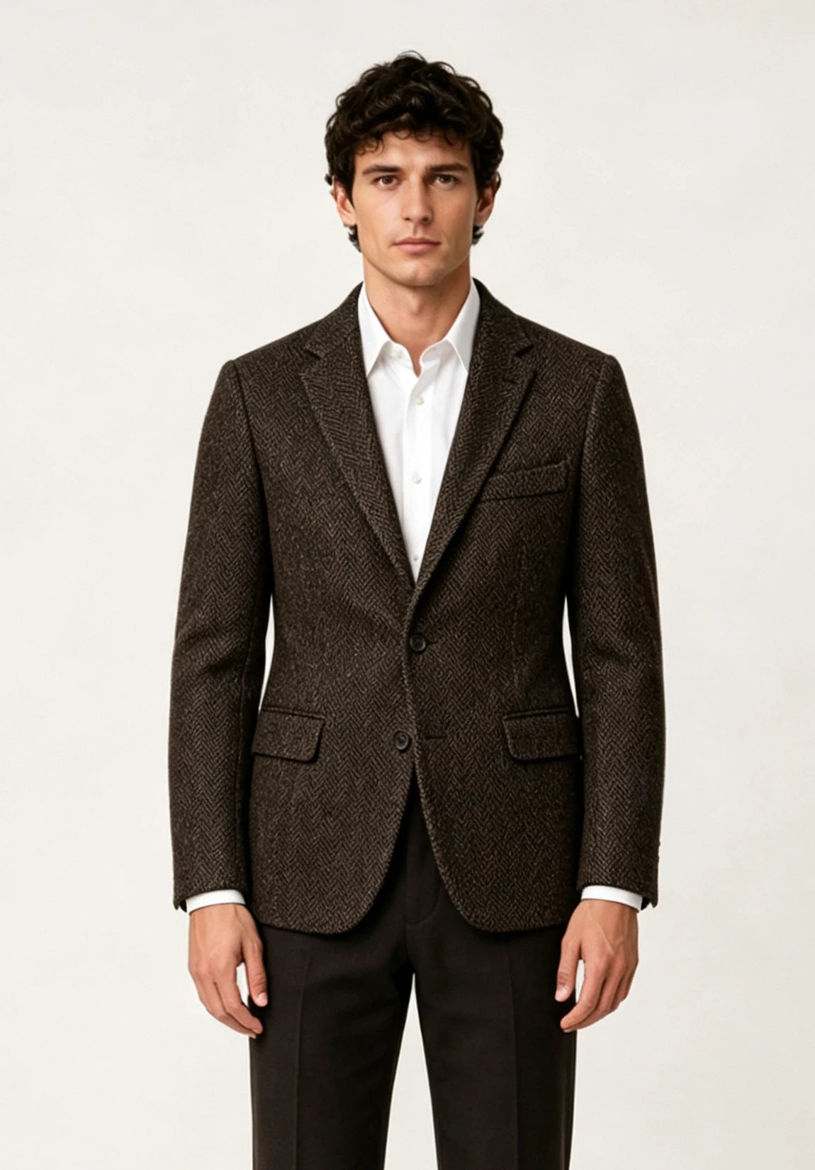 Men's herringbone jacket