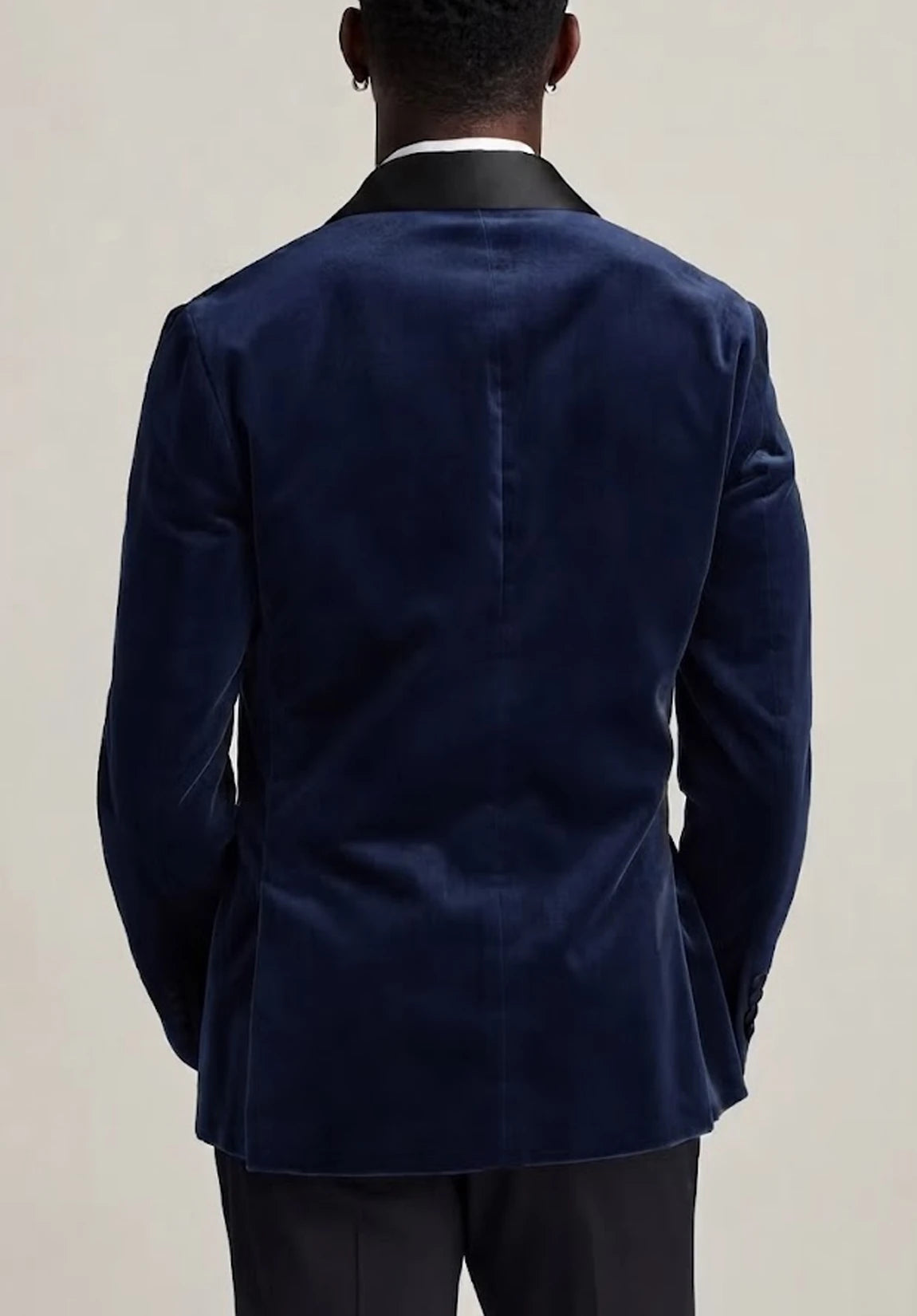 Men's velvet jacket