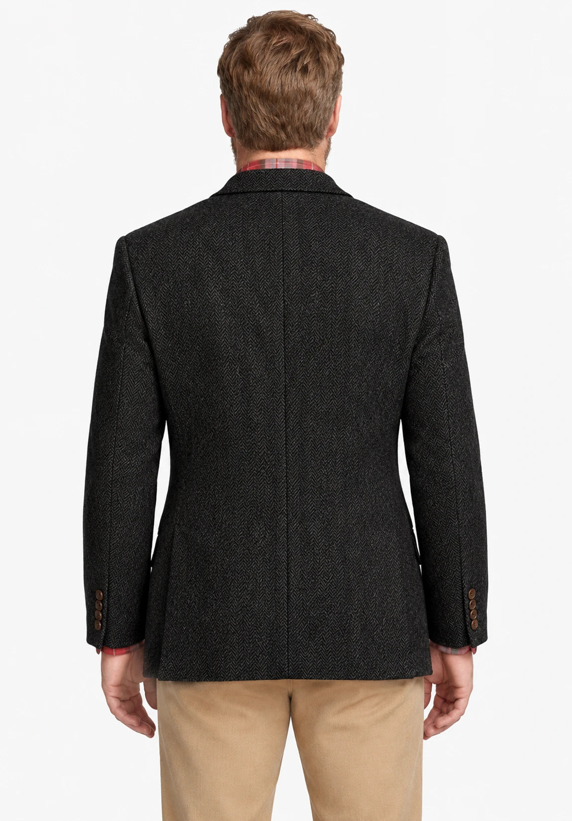 Men's herringbone jacket