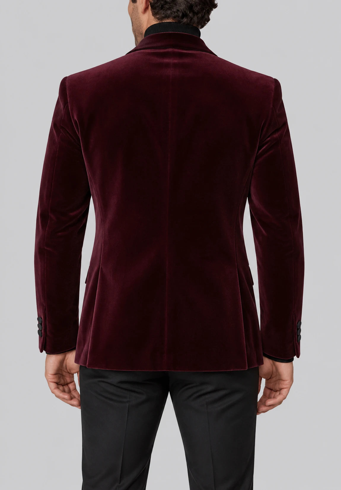 Men's velvet jacket