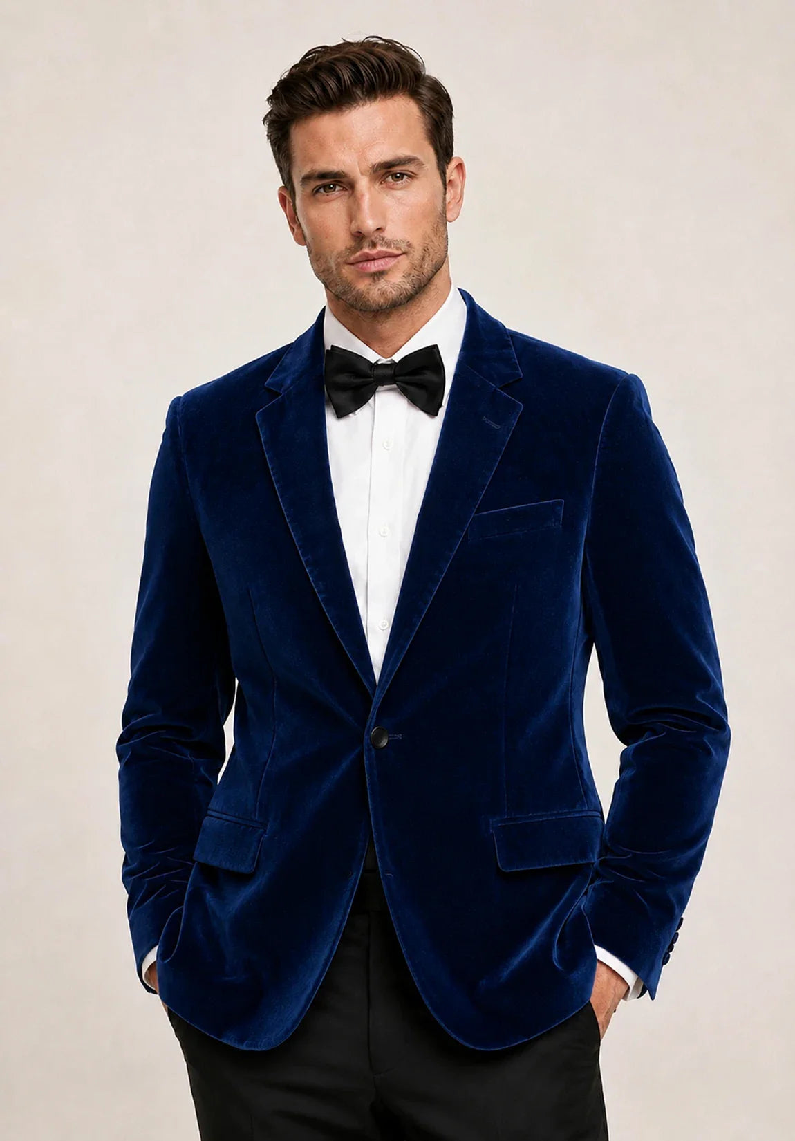 Men's velvet jacket