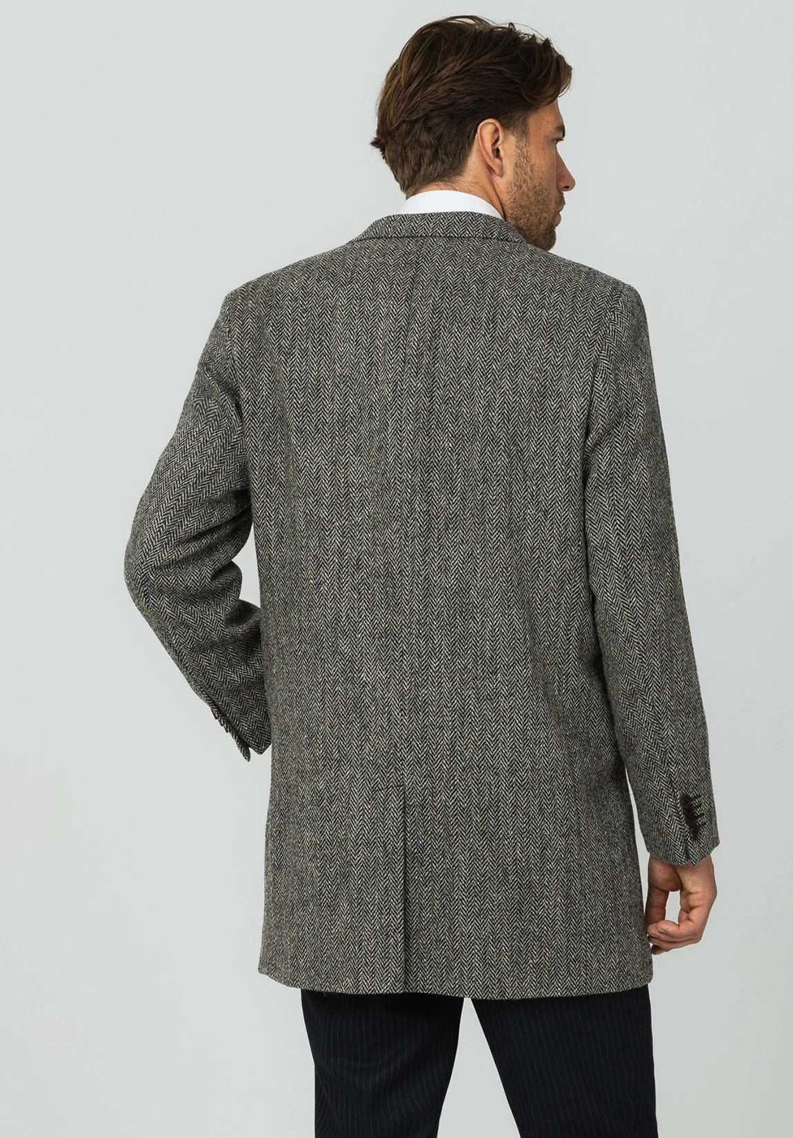 Men's herringbone jacket