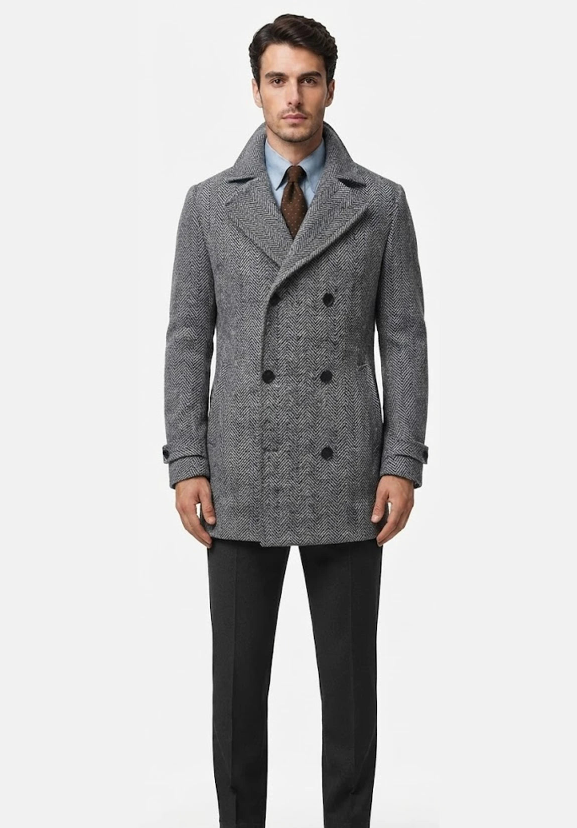Men's herringbone jacket