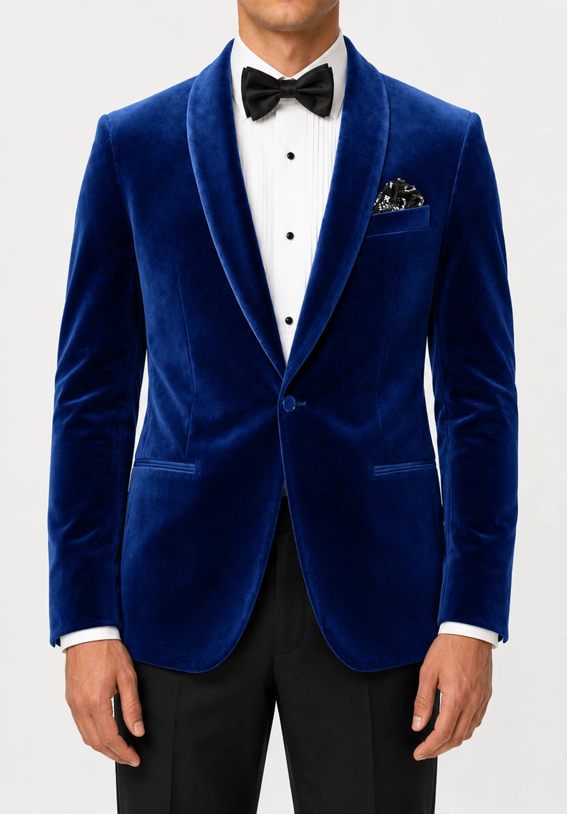 Men's velvet jacket