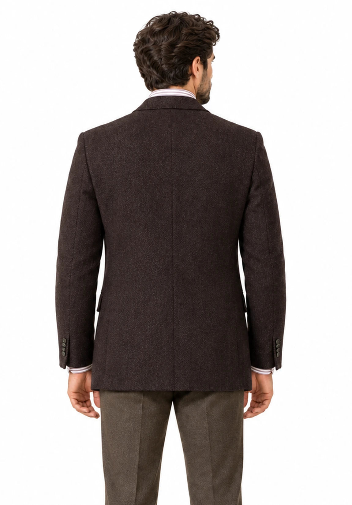 Men's herringbone jacket