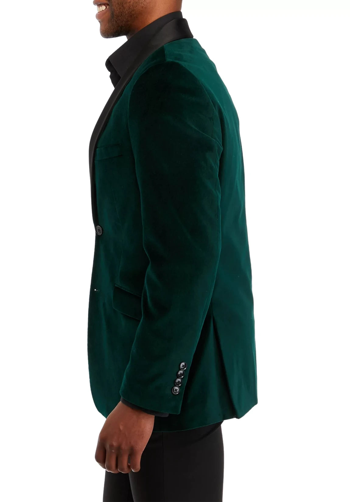 Men's velvet jacket