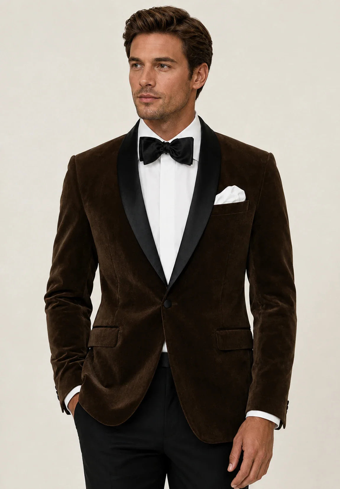 Men's velvet jacket