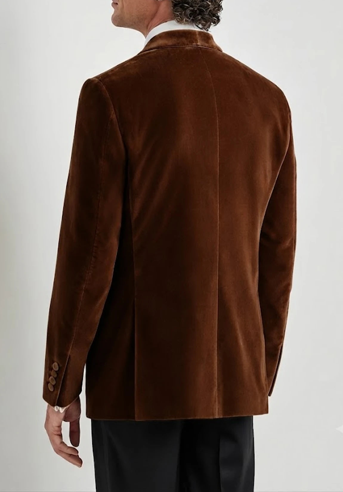 Men's velvet jacket