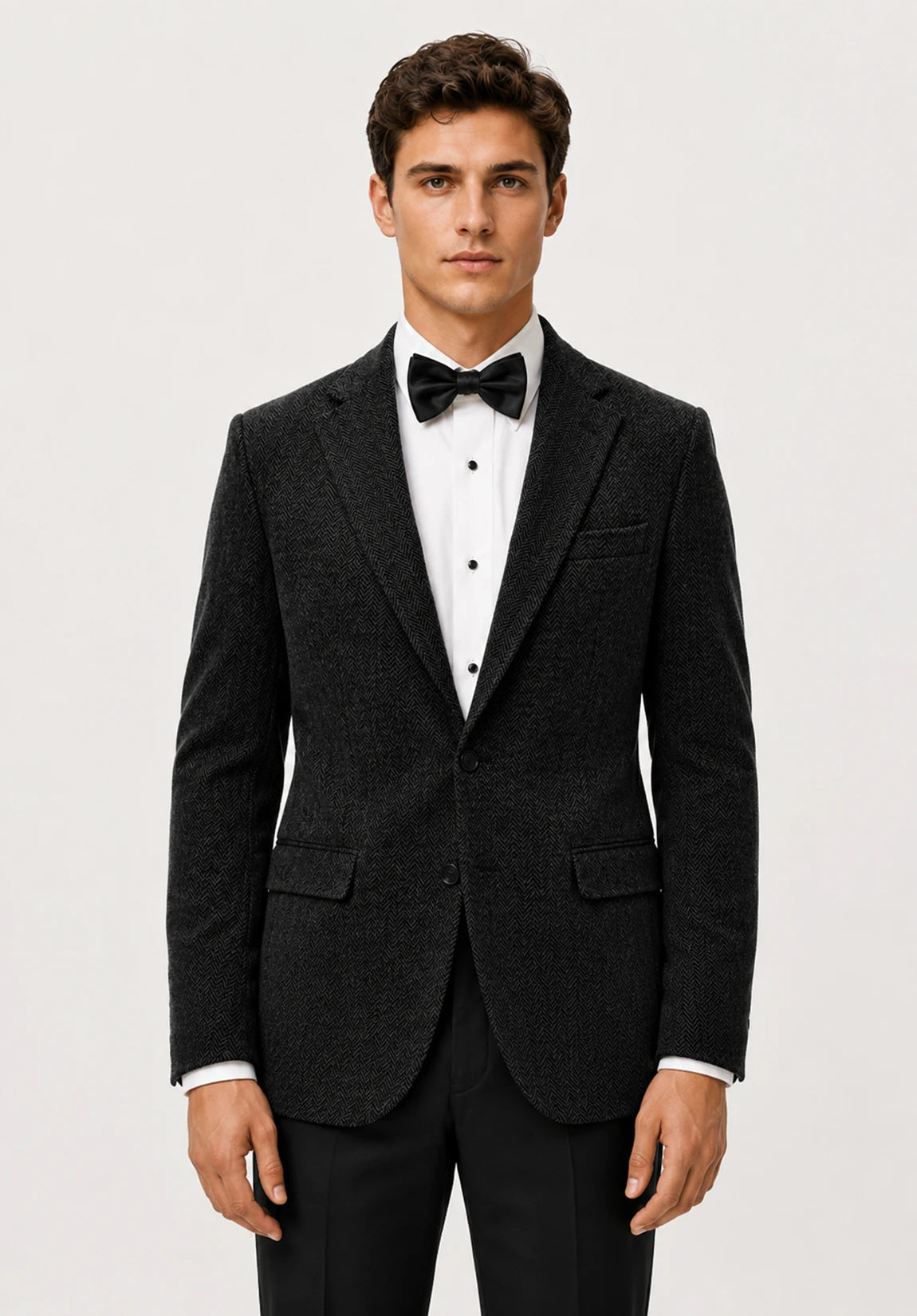 Men's herringbone jacket