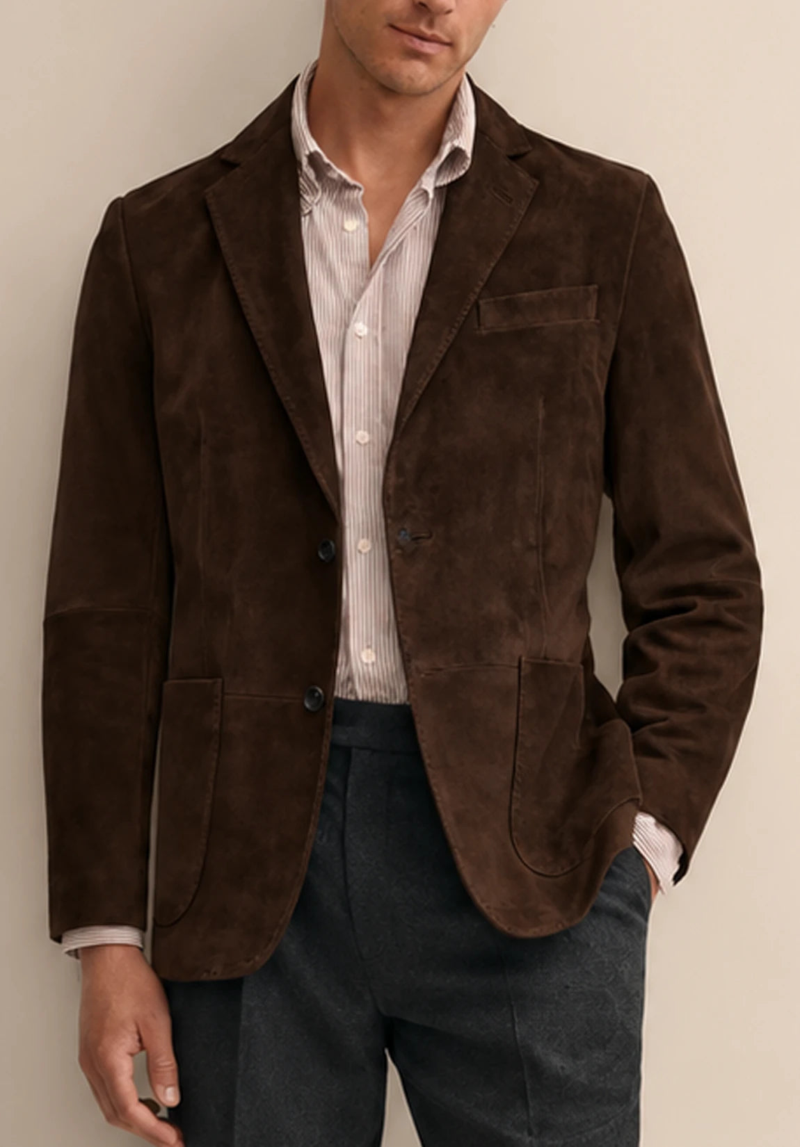 Men's suede jacket