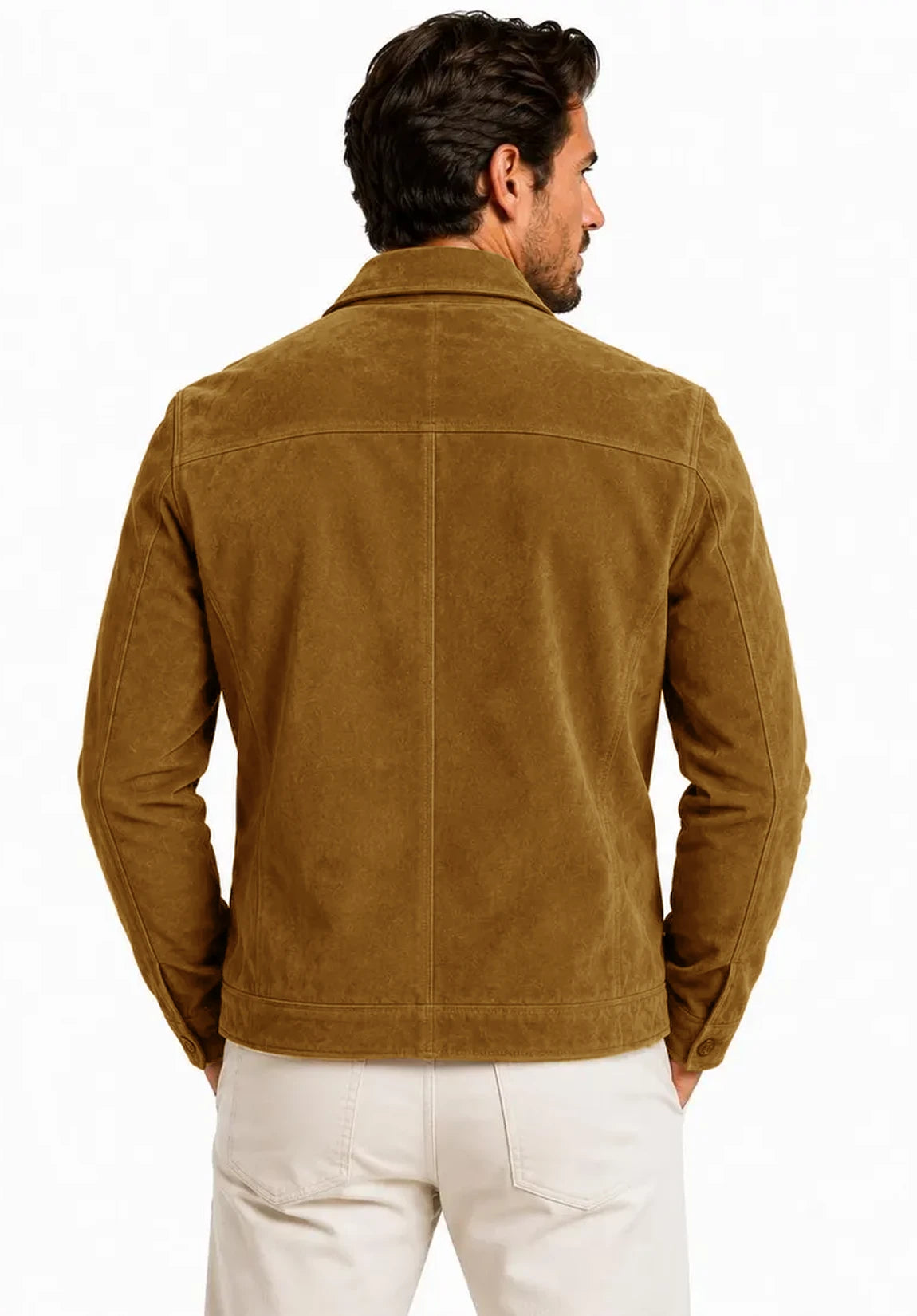 Men's suede jacket