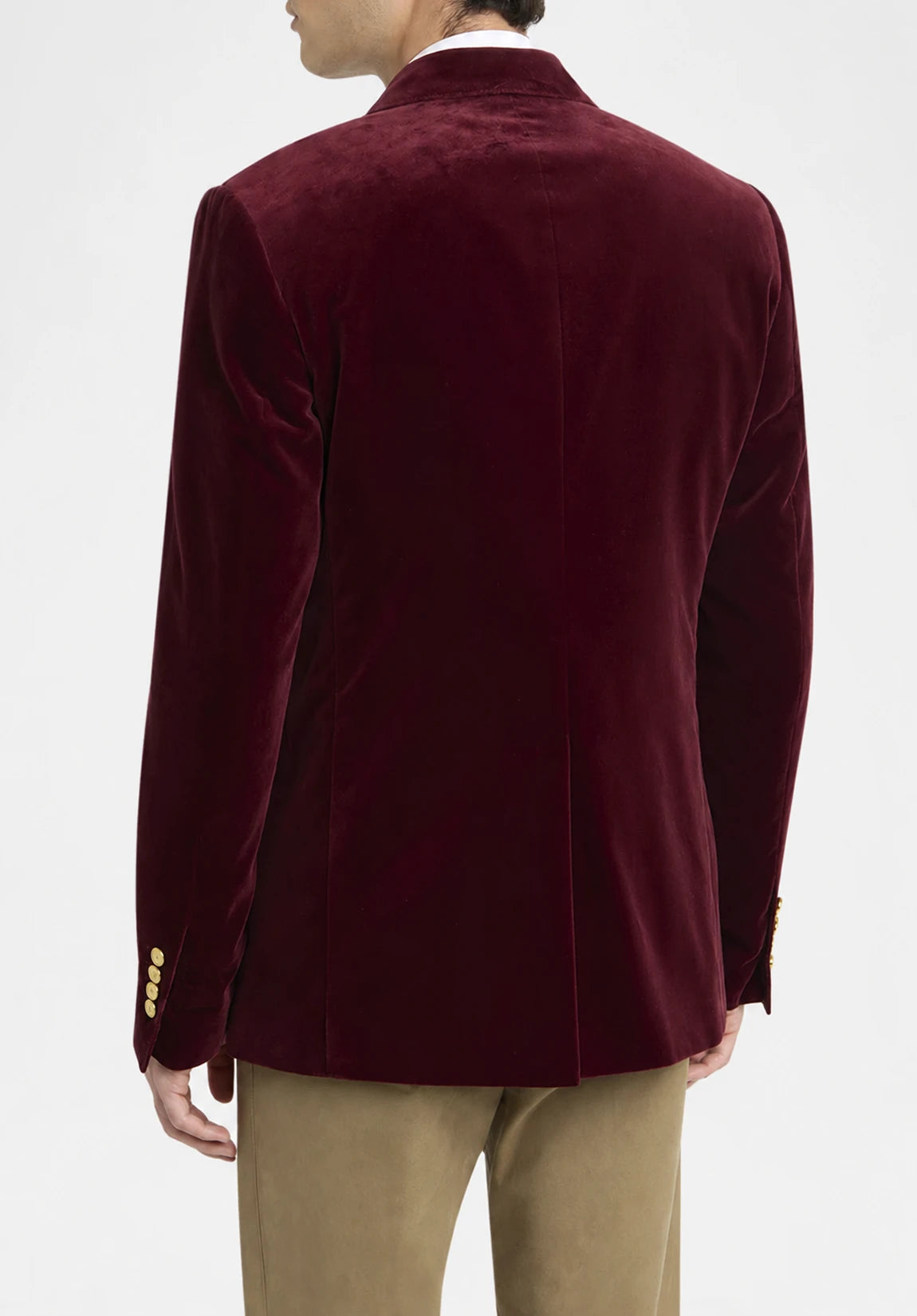 Men's velvet jacket