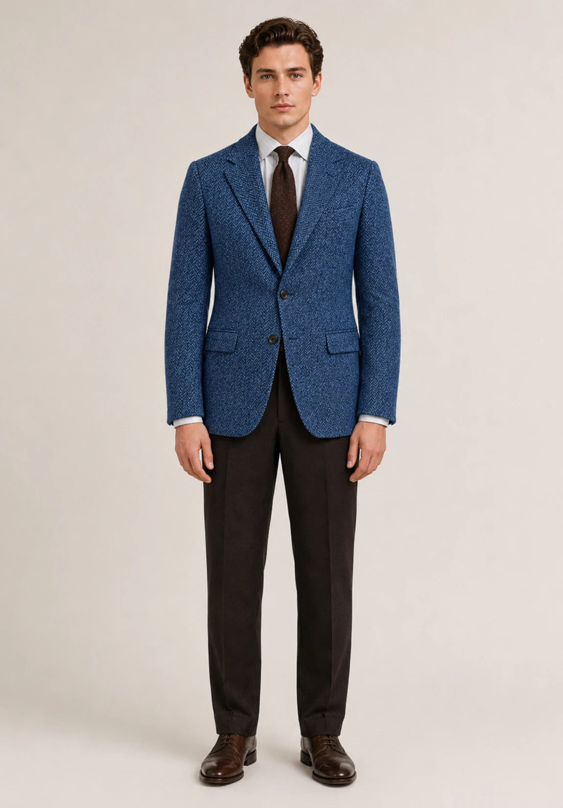 Men's herringbone jacket