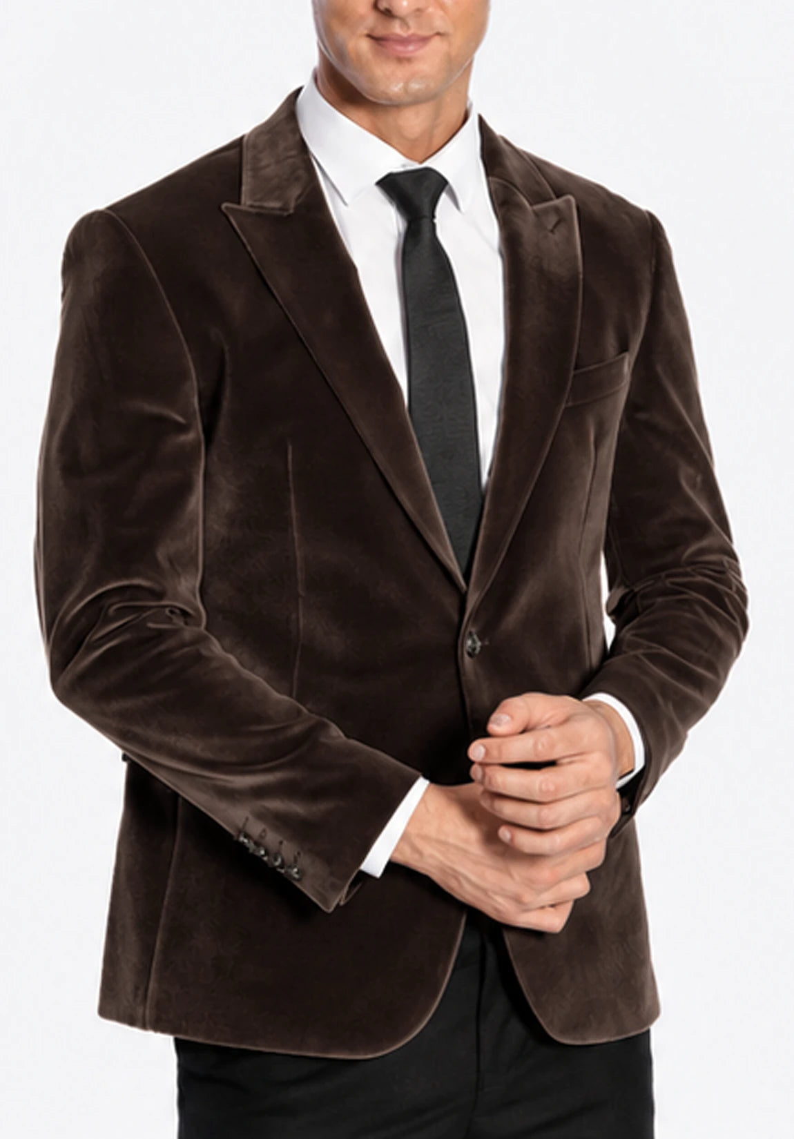 Men's velvet jacket