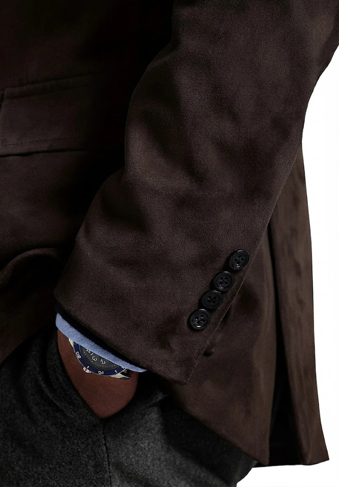 Men's suede jacket
