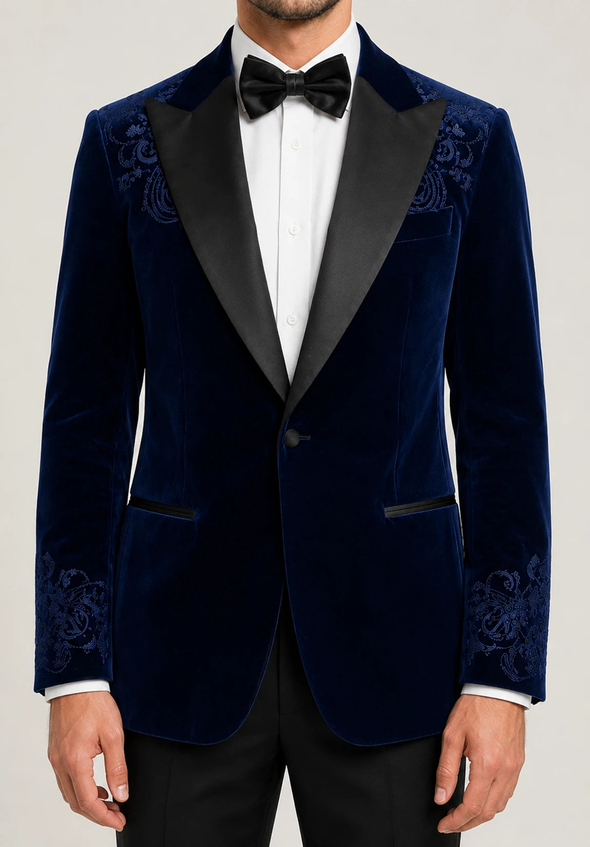 Men's velvet jacket