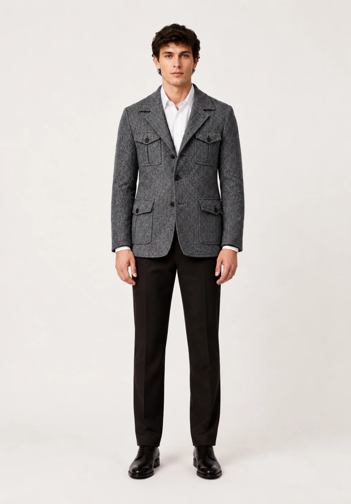 Men's herringbone jacket