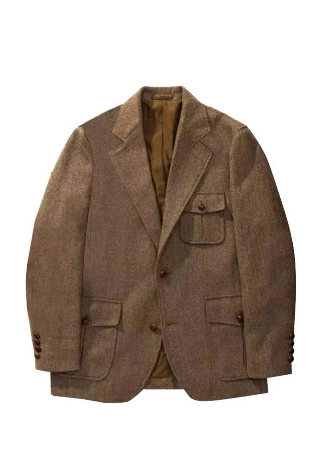Men's herringbone jacket