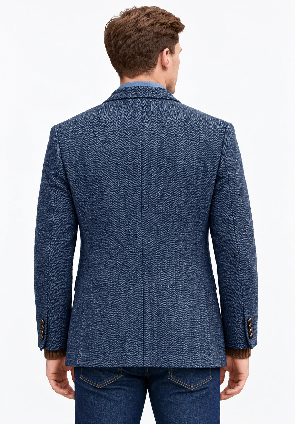 Men's herringbone jacket