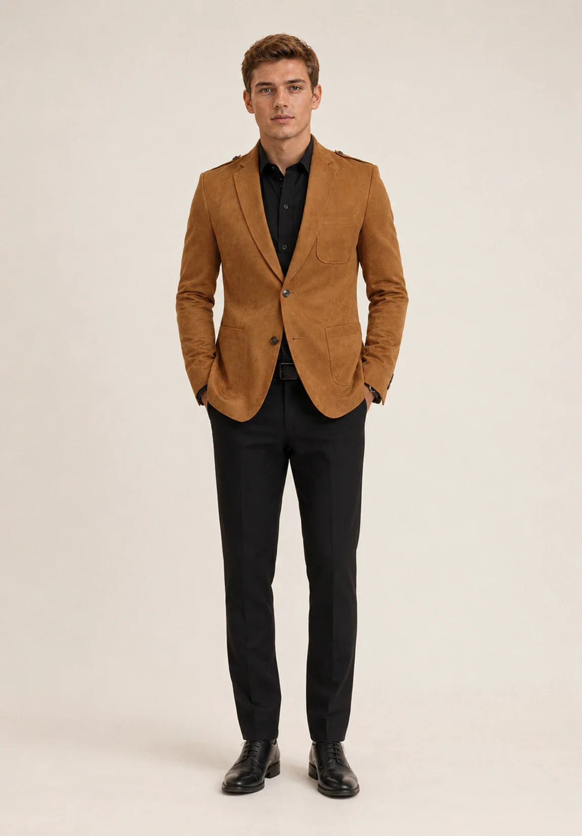 Men's suede jacket