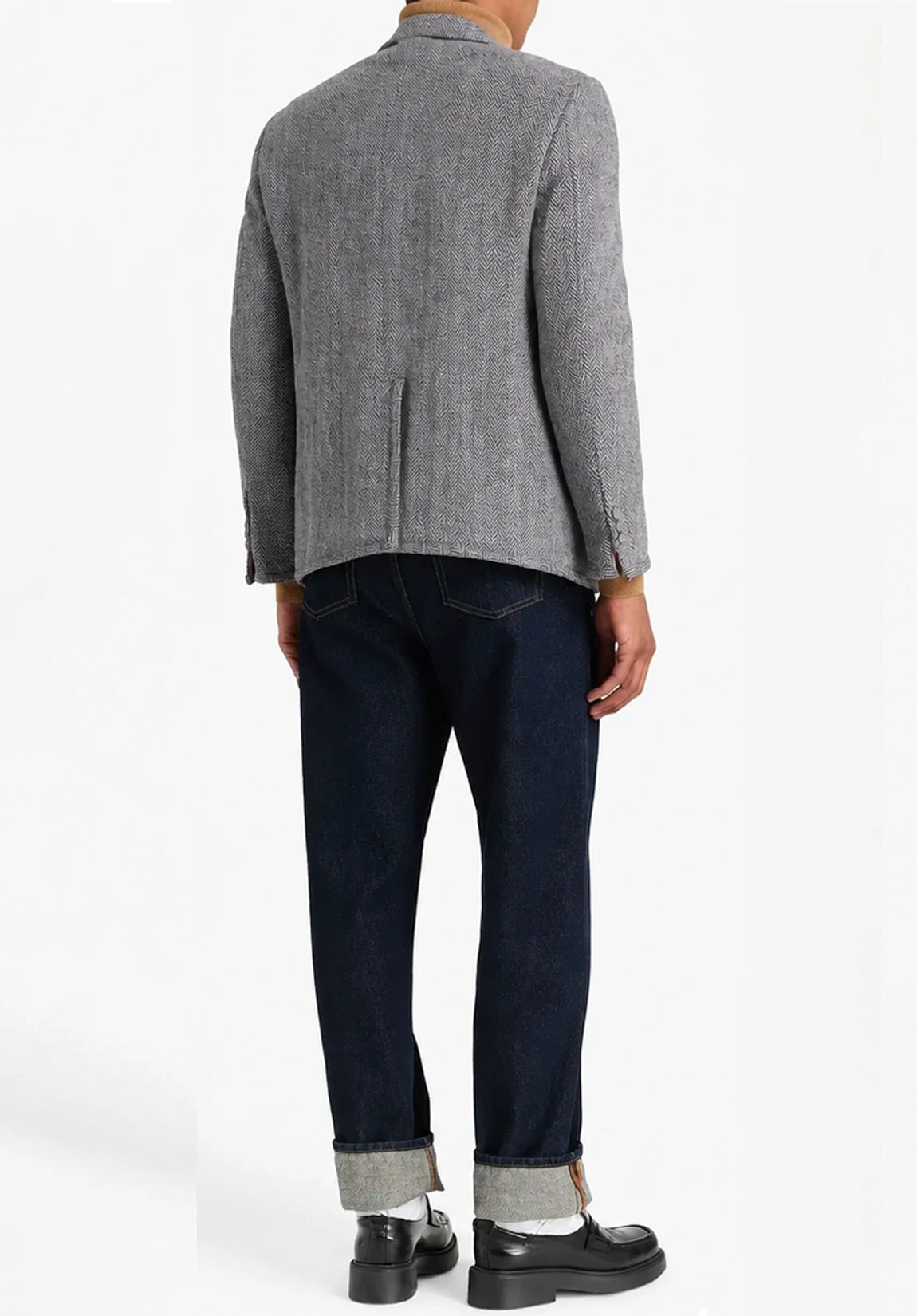 Men's herringbone jacket