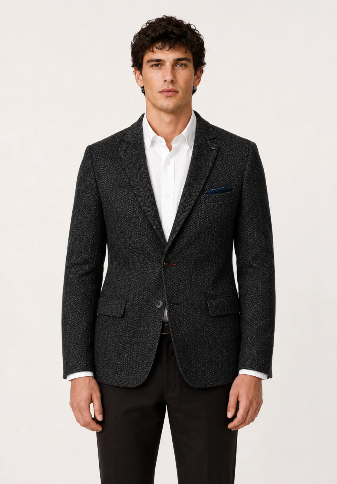Men's herringbone jacket