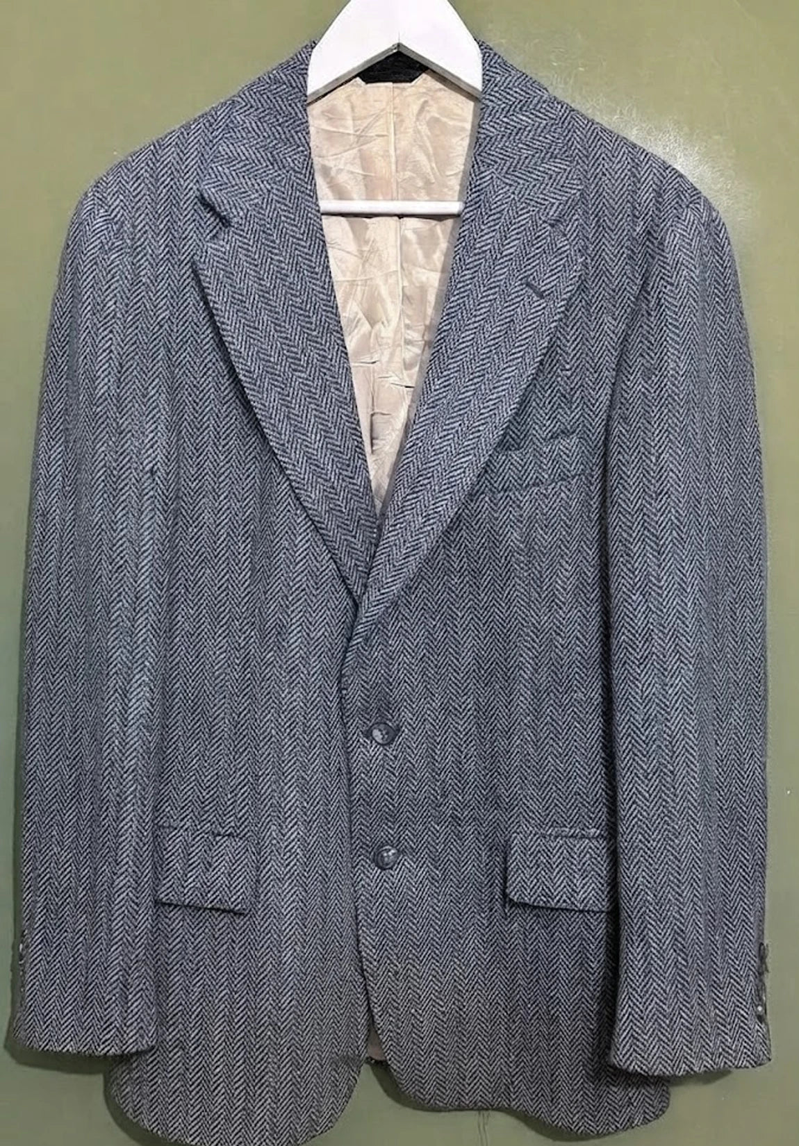 Men's herringbone jacket