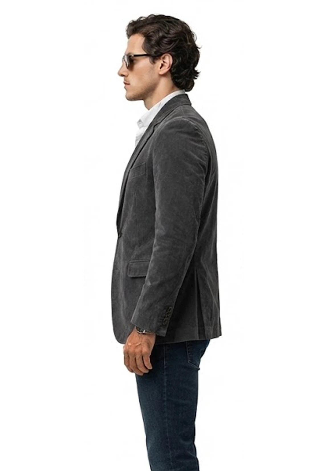 Men's suede jacket