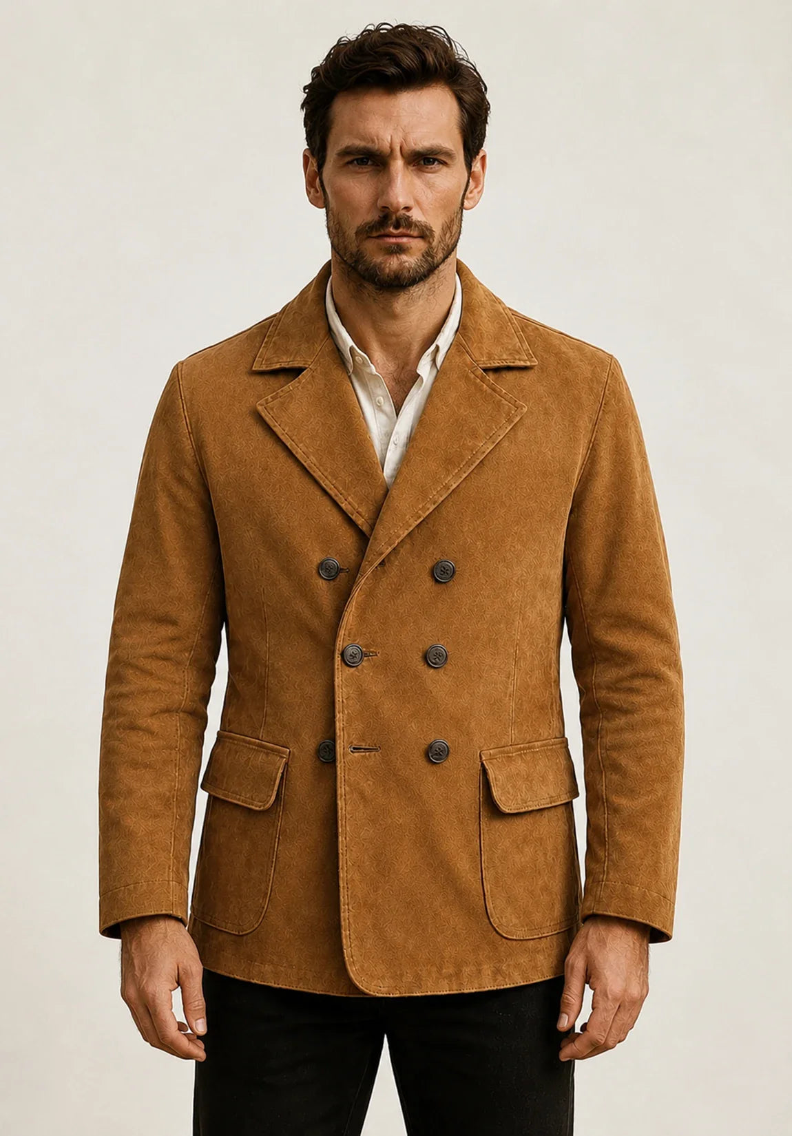 Men's suede jacket