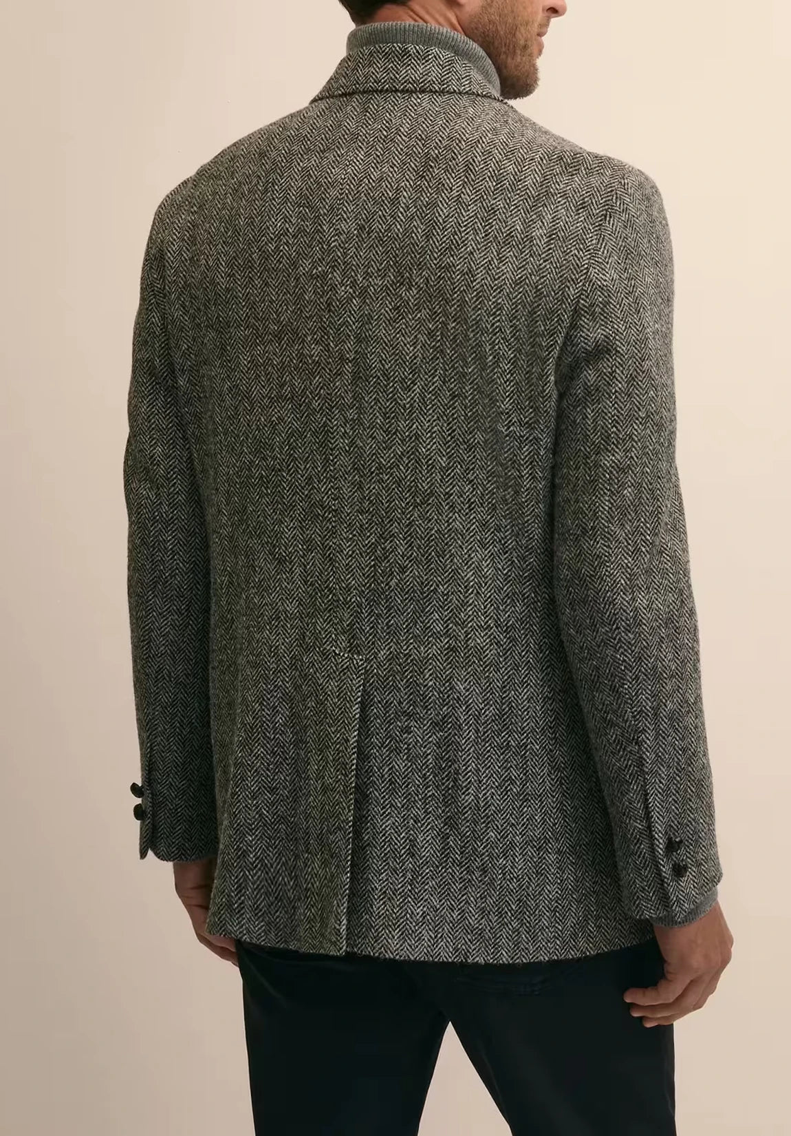 Men's herringbone jacket