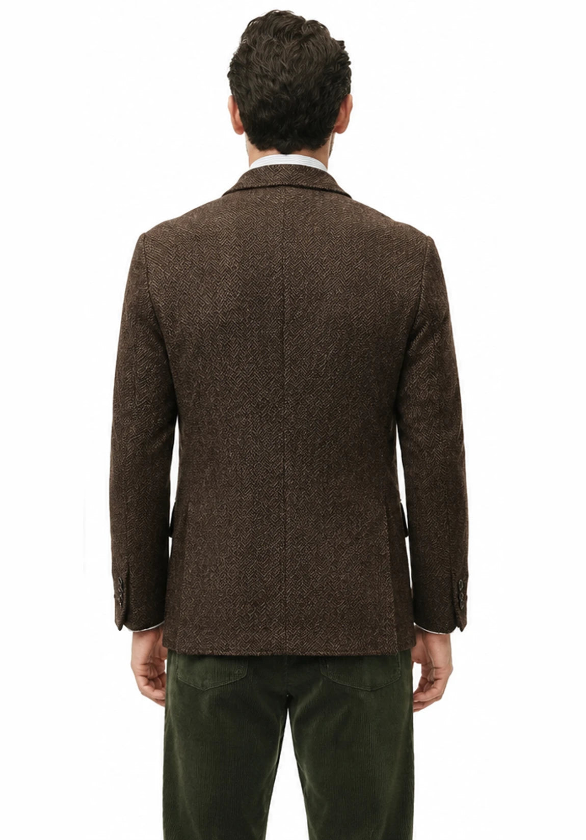 Men's herringbone jacket
