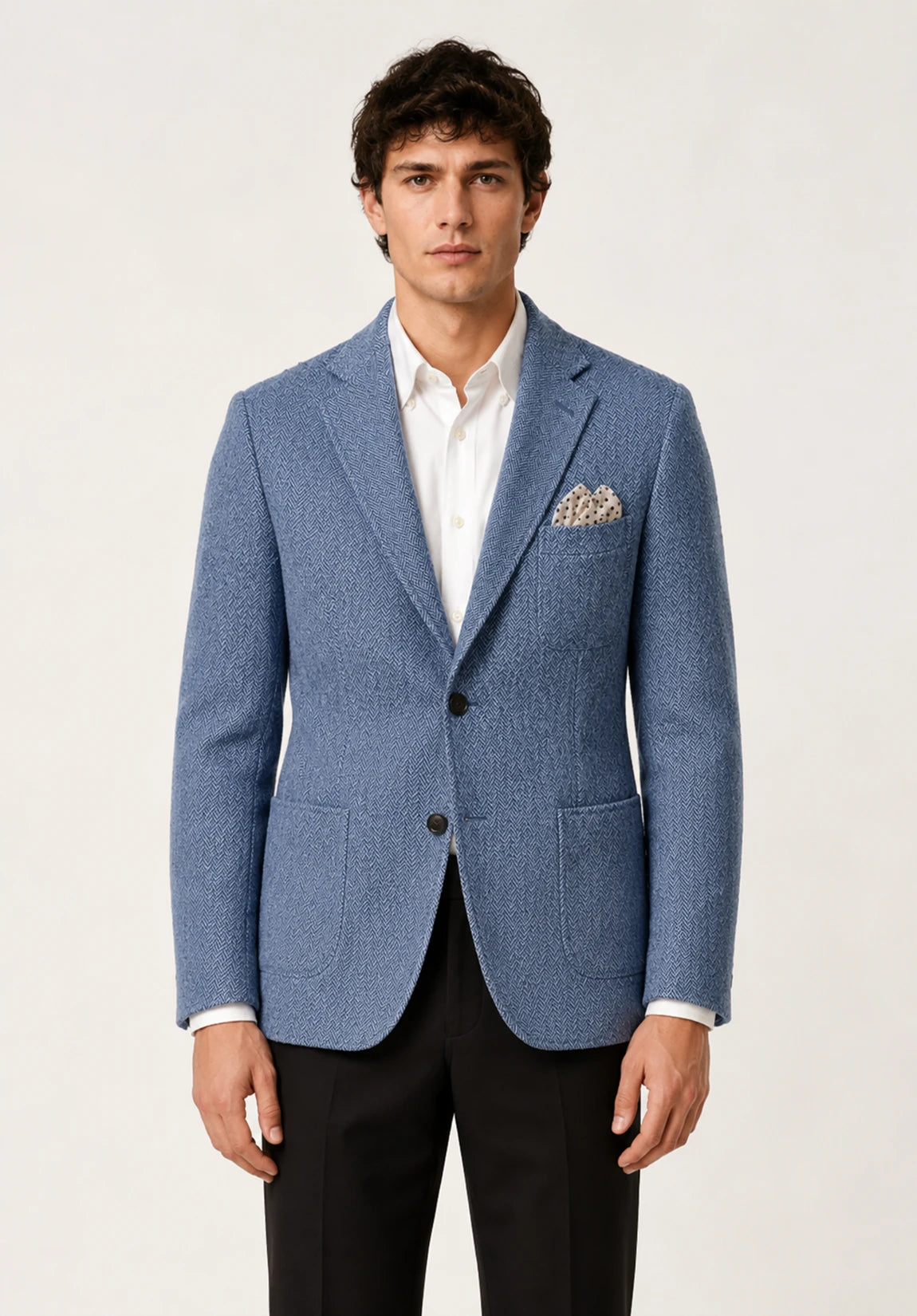 Men's herringbone jacket