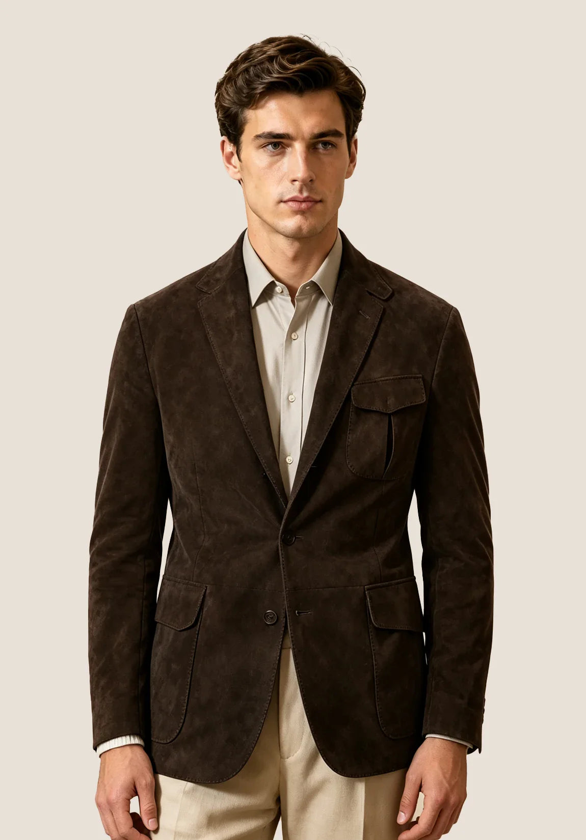 Men's suede jacket