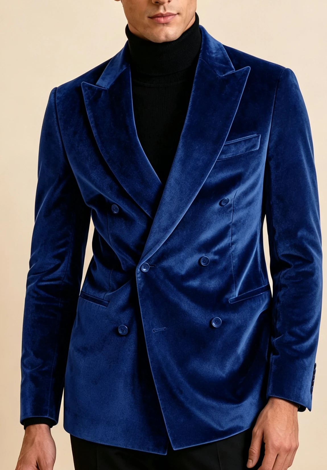 Men's velvet jacket