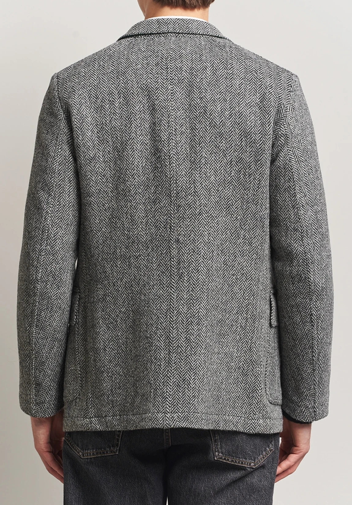 Men's herringbone jacket