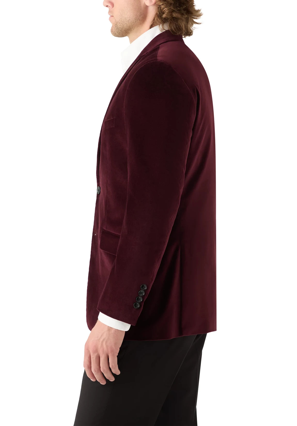 Men's velvet jacket